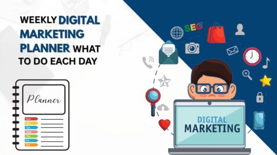digital marketing planner