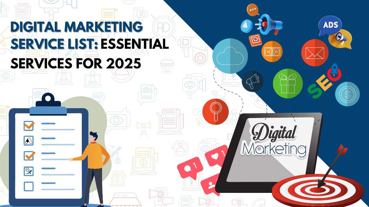 digital marketing service list